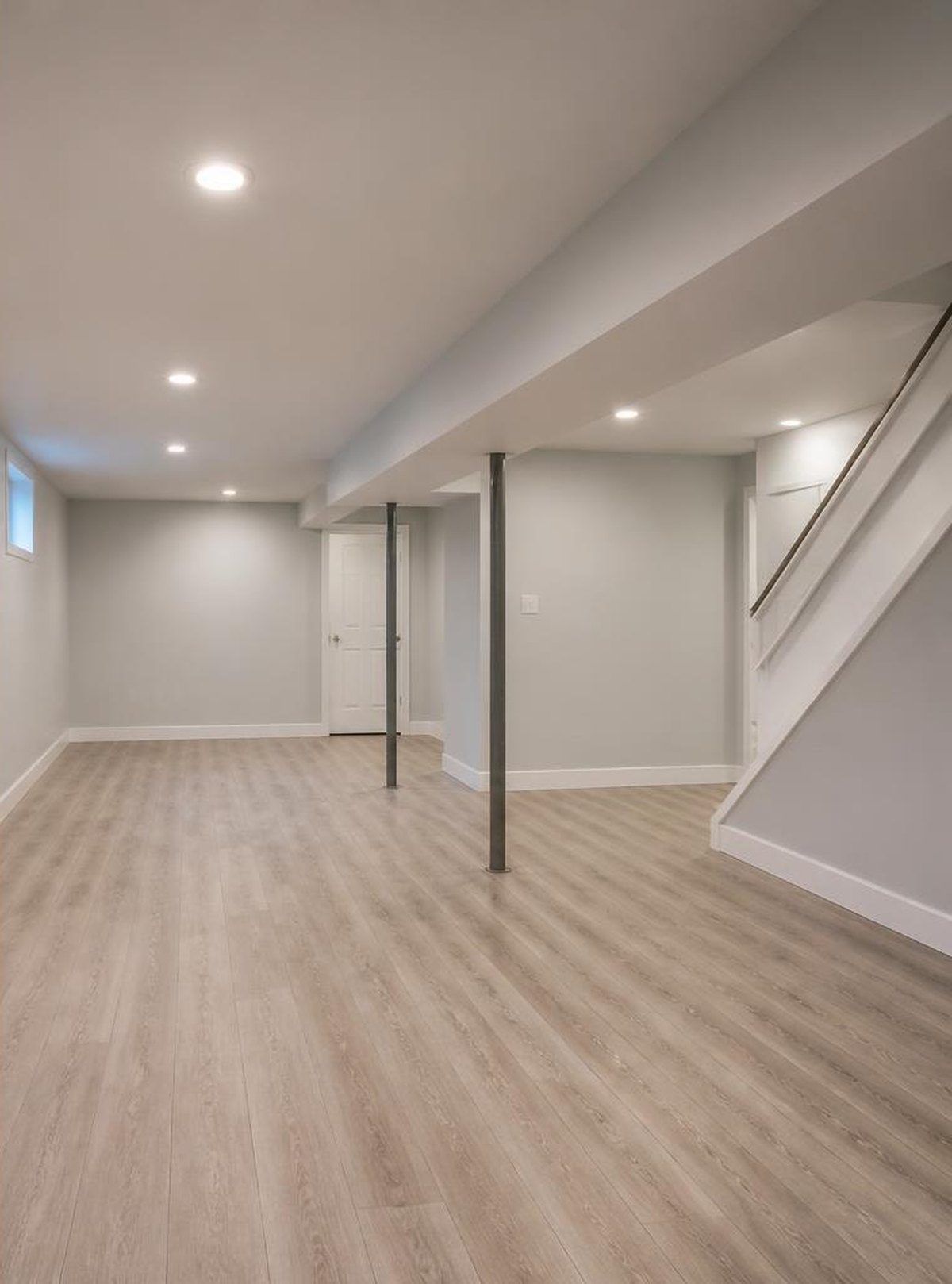 Basement finishing after completion