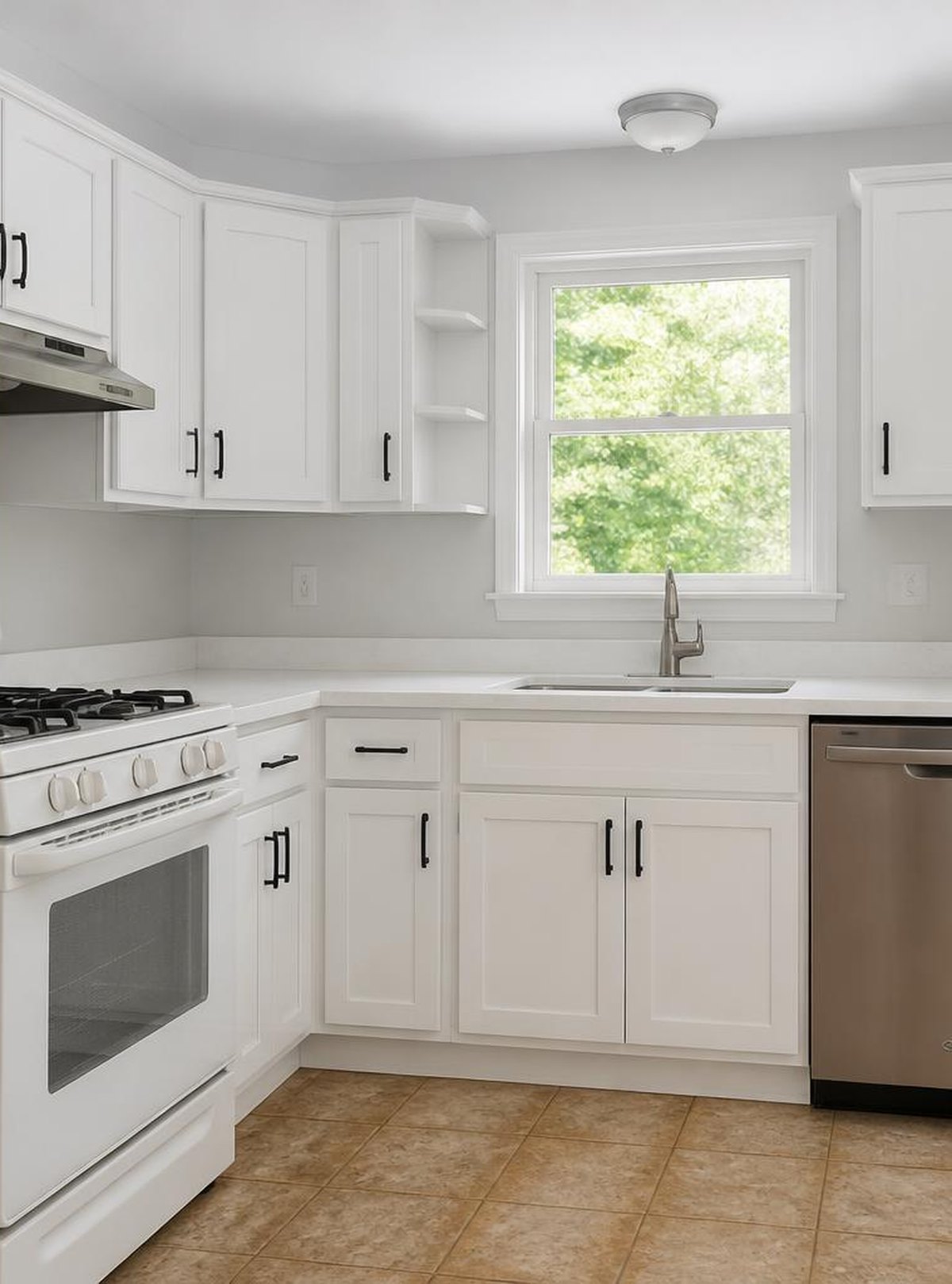 Kitchen cabinet refresh after completion