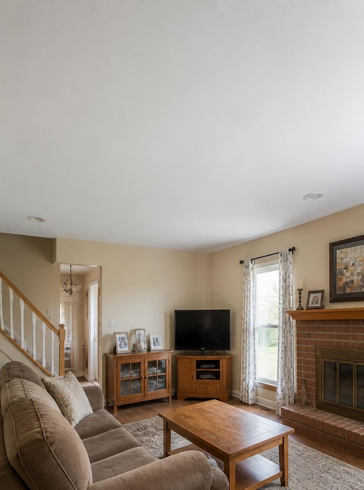 Popcorn ceiling removal after completion